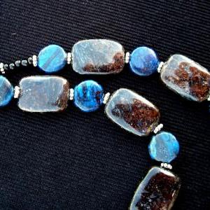 Feldspar Necklace Lapis Lazuli