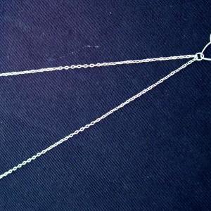 Celtic Wire Wrapped Necklace Swarovski Crystal..